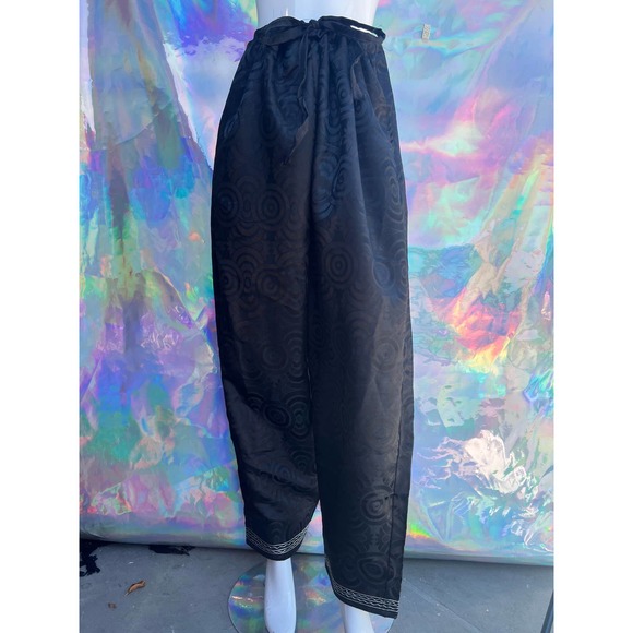 Black Three Piece Ring Design Dashiki Set by Rainbow - Picture 6 of 15